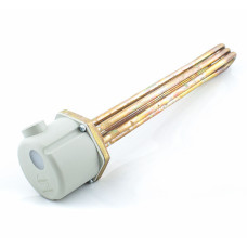 Блок ТЭН 220/380В 6 кВт / 335мм / медный / с резьбовым фланцем 1,5" THERMOWATT (Италия)
